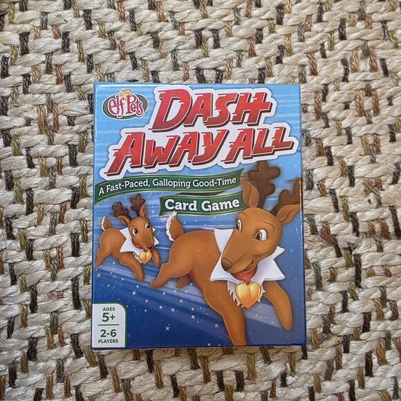 Elf Pets Dash Away All A Fast Pace,Galloping Good Time Card Game New Sealed - Picture 1 of 4